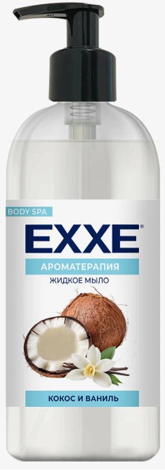 Жидкое мыло EXXE Кокос и ваниль 500мл 12шт