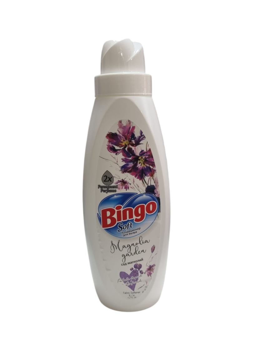 Bingo Кондиционер для белья SOFT Magnolia Garden 1л 16ящ