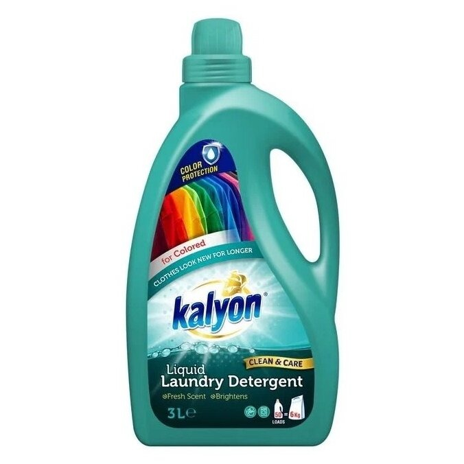 Гель Kalyon для стирки цветного белья 3л 4шт