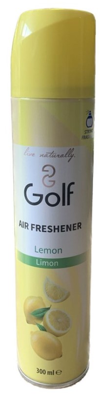 Golf Освежитель воздуха Лимон 300мл 12шт