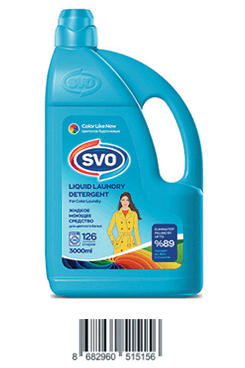 Гель SVO для стирки Цветного белья 3л 6шт