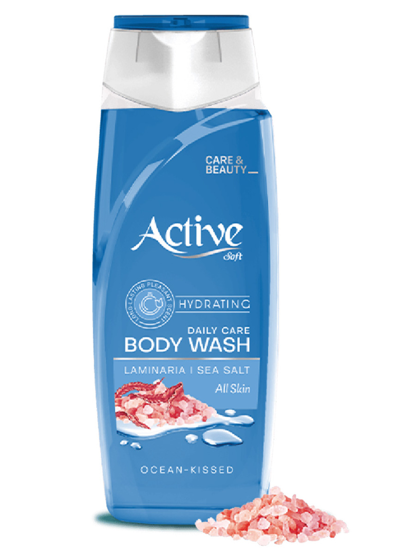 Гель для душа Active Care Beauty морская соль 400мл 16ящ