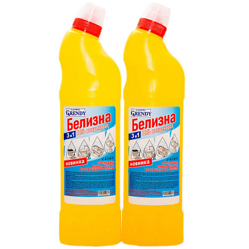 Белизна гель Grendy 750мл 15ящ
