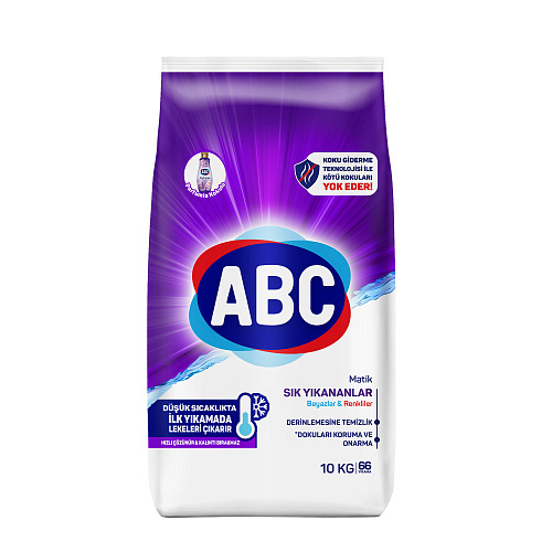 Стиральный порошок автомат для цветного белья ABC 10кг