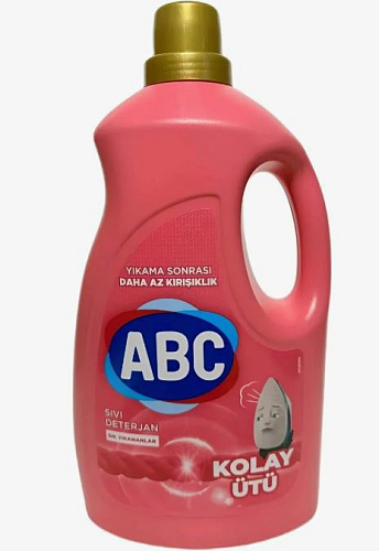 Гель ABC для стирки Легкая глажка 3л 6шт