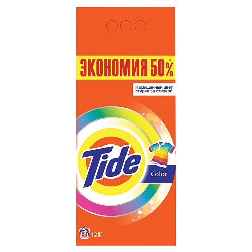 Стиральный порошок автомат для цветного белья Tide 12кг