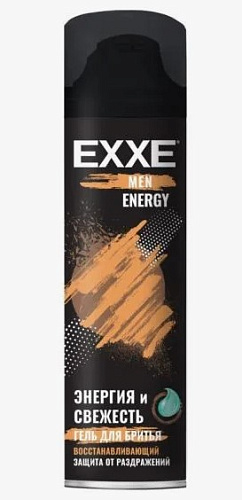 Гель для бритья восстанавливающий EXXE ENERGY 200мл 6шт