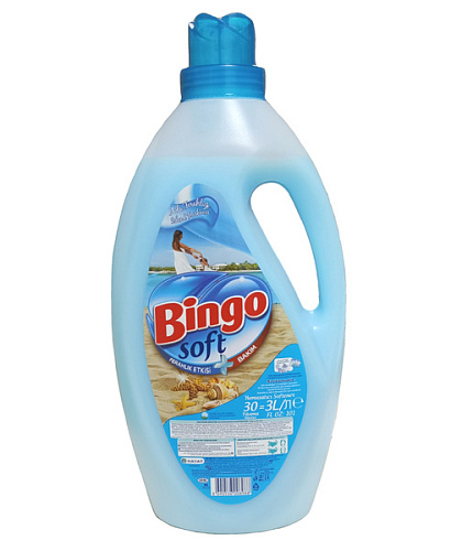 Bingo Кондиционер для белья SOFT ISLAND EFFECT 3л 6ящ