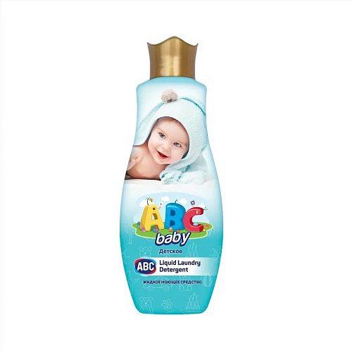 Гель ABC для стирки детского белья 1.5л 9шт