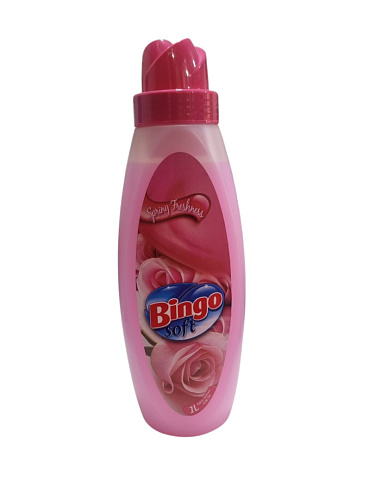 Bingo Кондиционер для белья SOFT Spring Freshness 1л 16ящ
